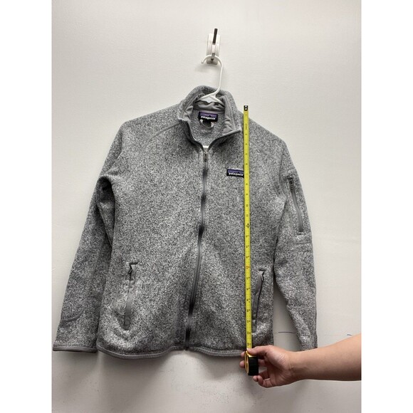 Patagonia Womens Gray Better Sweater Fleece Jacket Full Zip Size Small - Picture 7 of 7
